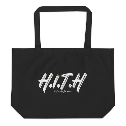 Large organic tote bag